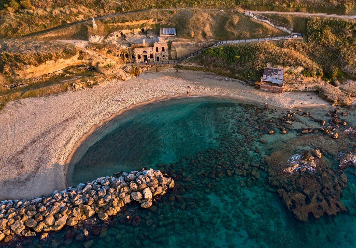 הוילה פיצו Vistamare Piedigrotta Casa Sul Mare מראה חיצוני תמונה