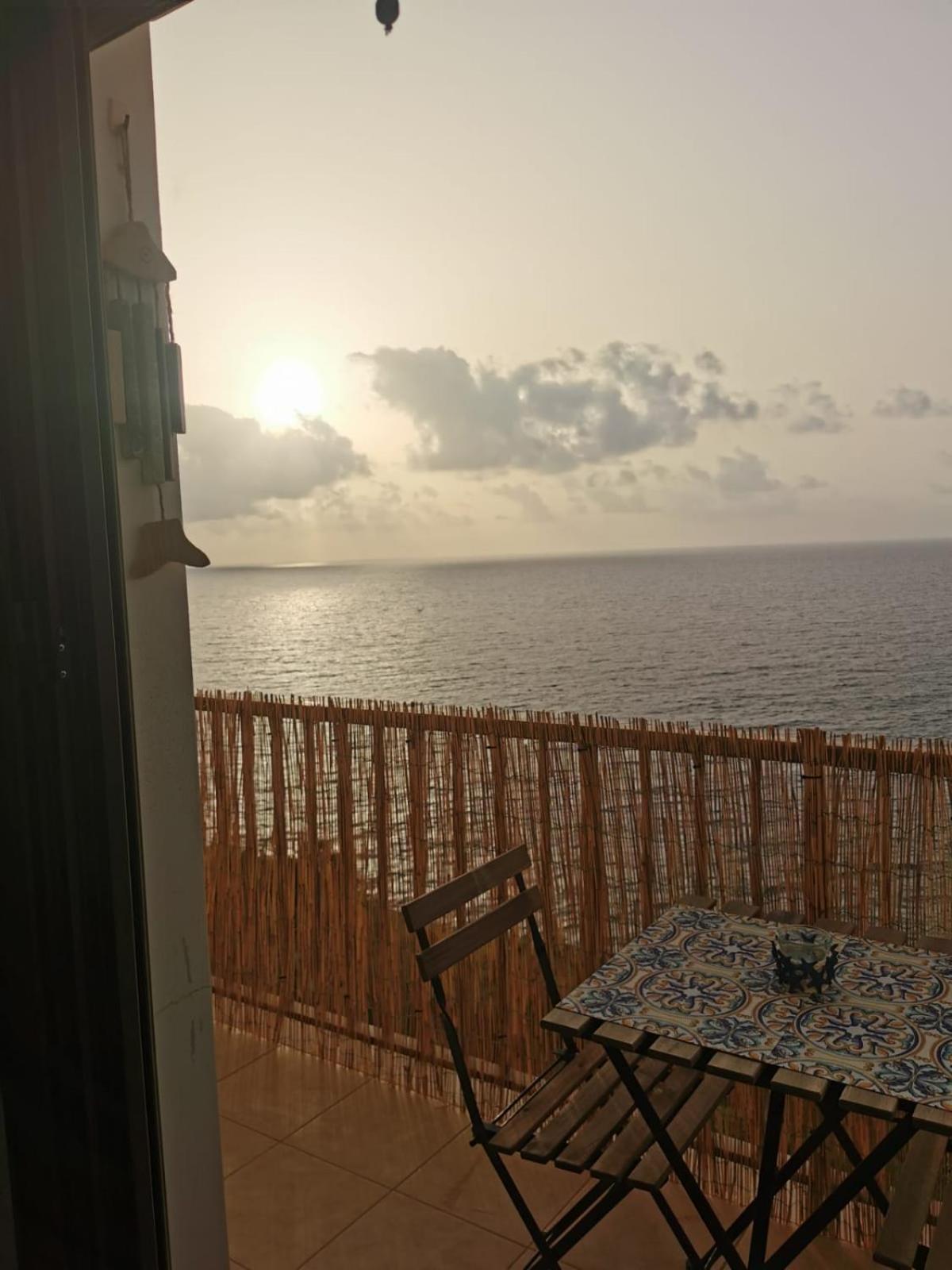 הוילה פיצו Vistamare Piedigrotta Casa Sul Mare מראה חיצוני תמונה