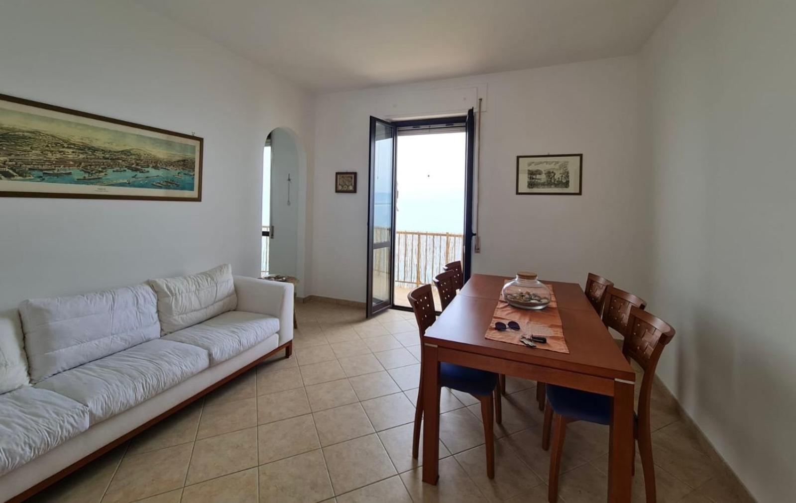 הוילה פיצו Vistamare Piedigrotta Casa Sul Mare מראה חיצוני תמונה